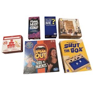 Party Game Bundle - Speak Out, Do You Know Me?, and More!